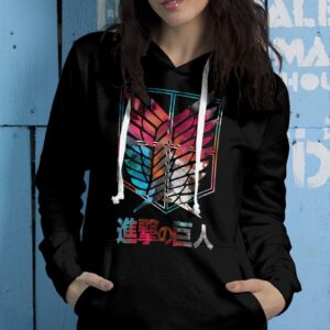 AOT Survey Corps Unisex Pullover Hoodie 2