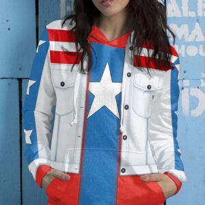 America Chavez Unisex Pullover Hoodie 2