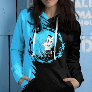 Angry Kawata Unisex Pullover Hoodie 3