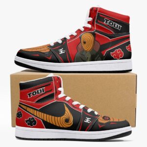 Obito Tobi Clan Red Cloud Ninja J Force Shoes 7.jpg