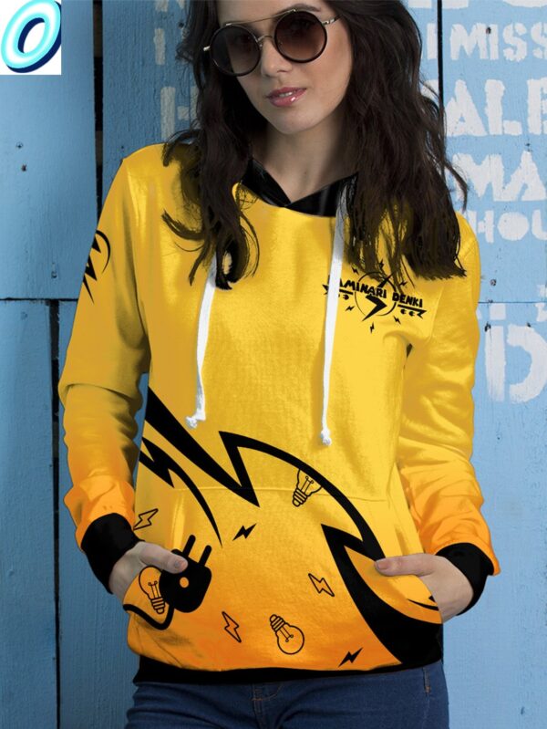 Denki Spirit Unisex Pullover Hoodie 3