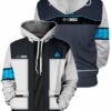 Detroit Connor Unisex Pullover Hoodie 1