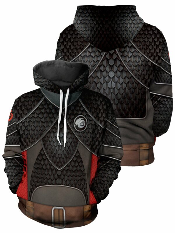 Dragon Viking Unisex Pullover Hoodie 1