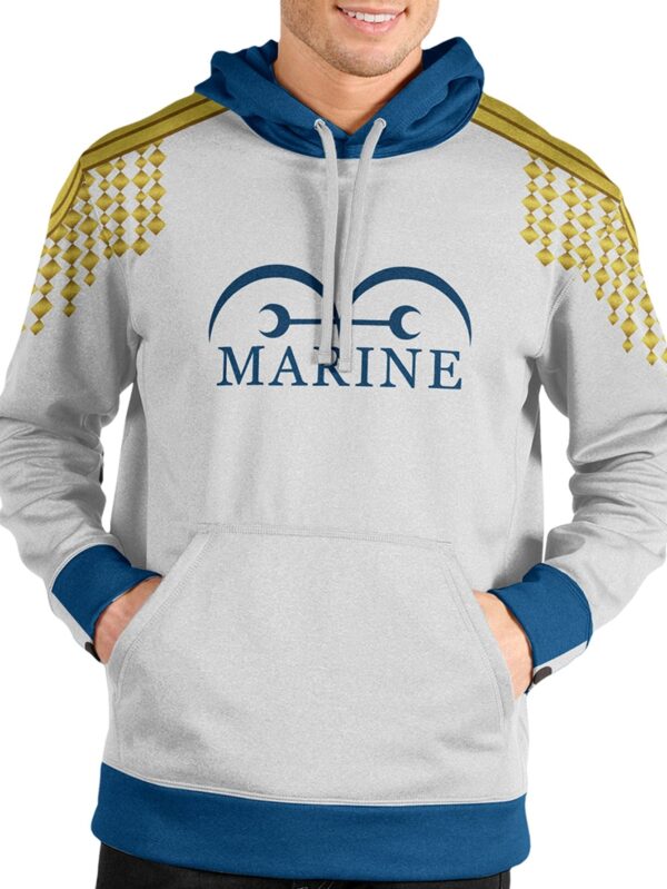 One Piece Marine Unisex Pullover Hoodie 2