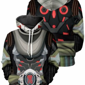Oni Genji Unisex Pullover Hoodie 1