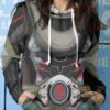 Oni Genji Unisex Pullover Hoodie 3